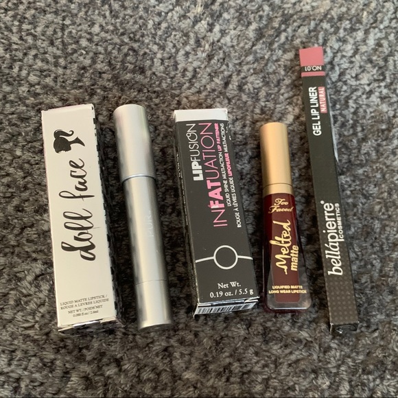 Too Faced Other - 5 pack lot lip products